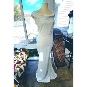 Elegant Off Shoulder Wedding Dress - no tags